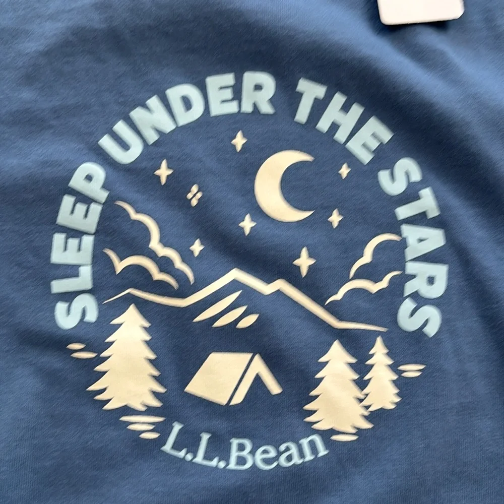 L.L.Bean Sleep Under The Stars Shirt - Picture 4 of 5